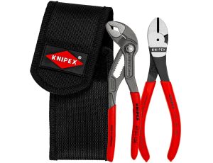 Knipex - Zestaw szczypiec mini, W etui do zawieszenia na pasku 1 x 87 01 150, 1 x 74 01 160 - 00 20 72 V02