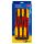 Knipex - Zestaw wkrętaków VDE, Do śrub z rowkiem / Phillips® 6-częściowy - 00 20 12 V02