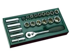 Sata - ZESTAW 21 KLUCZY NASADOWYCH 1/2