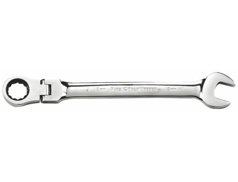 Sata - KLUCZ PŁASKO-OCZKOWY ŁAMANY Z GRZECHOTKĄ 8MM - ST46421