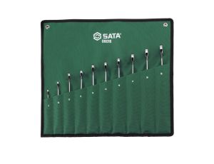 Sata - ZESTAW 10 KLUCZY PŁASKO-OCZKOWYCH XL X-BEAM Z GRZECHOTKĄ - ST08016