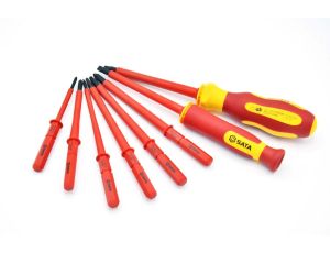 Sata - ZESTAW 10 WKRĘTAKÓW IZOLOWANYCH VDE W SASZETCE - ST09304G