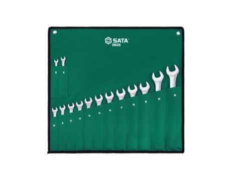 Sata - ZESTAW 14 KLUCZY PŁASKO-OCZKOWYCH W SASZETCE - ST09026SJ