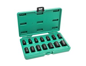 Sata - ZESTAW 14  NASADEK UDAROWYCH CIENKOŚCIENNYCH 1/2