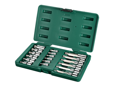 Sata - ZESTAW 18 NASADEK TRZPIENIOWYCH BIT  1/4", 1/2" TORX - ST09052SJ
