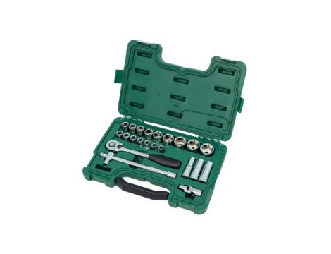 Sata - ZESTAW 23 KLUCZY NASADOWYCH 1/2" METRYCZNYCH 6-KĄTNYCH - ST09005SJ