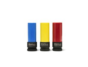 Sata - ZESTAW 3 NASADEK UDAROWYCH DŁUGICH 1/2