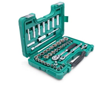 Sata - ZESTAW 46 KLUCZY NASADOWYCH 1/2" M/CAL - ST09006SJ
