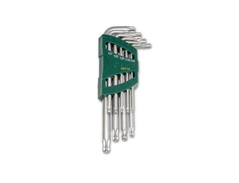 Sata - ZESTAW 9 KLUCZY TRZPIENIOWYCH TORX EXTRA DŁUGI Z KULKĄ  - ST09715