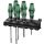 Wera - 334 SK/6 Zestaw wkrętaków Kraftform Lasertip + wieszak, 6 części - 05007680001