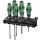 Wera - 334/355 SK/6 Zestaw wkrętaków Kraftform Lasertip + wieszak, 6 części - 05007681001