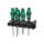 Wera - 334/355/6 Zestaw wkrętaków Kraftform Lasertip + wieszak, 6 części - 05105656001