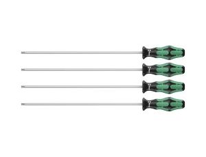 Wera - 367/4 TORX® HF Zestaw wkrętaków Kraftform z funkcją przytrzymywania i trzpieniem 300 mm, 4 części - 05028074001
