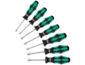 Wera - 395 HO/7 SM Zestaw wkrętaków nasadowych głębokich, 7 części - 05029510001