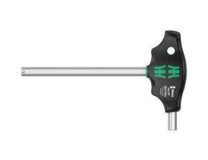 Wera - Wkrętak sześciokątny Hex-Plus z rękojeścią poprzeczną i funkcją przytrzymywania 454 HF, calowy - 05023366001