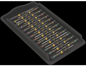 Wera - Zestaw wkrętaków dla elektroników Kraftform Micro ESD Big Pack 1, 25 części - 05134019001