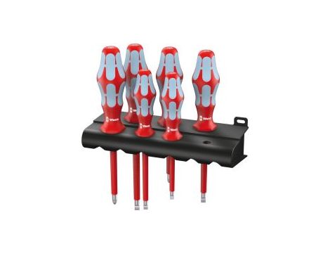 Wera - 3165 i/6 Zestaw wkrętaków ze stali nierdzewnej + wieszak, 6 części - 05022745001