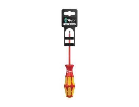 Wera - 160 i SB VDE Wkrętak płaski, izolowany, na blistrze - 05100003001