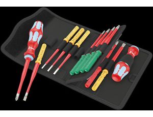 Wera - Kraftform Kompakt VDE Stainless 17 extra slim 1 Tool Finder, 17 części - 05006631001
