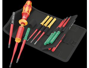 Wera - Kraftform Kompakt VDE 15 Torque 1,2-3,0 Nm extra slim 1 Tool Finder, 15 części - 05006605001