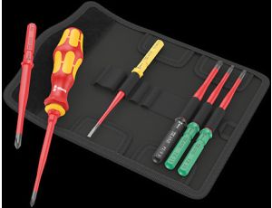 Wera - Kraftform Kompakt VDE 7 extra slim 1 Tool Finder, 7 części - 05006603001