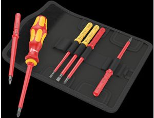 Wera - Kraftform Kompakt VDE 7 Imperial 1 Tool Finder, 7 części - 05006604001