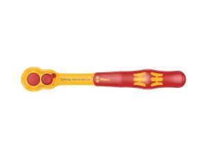 Wera - 8007 B Grzechotka VDE, izolowana, z przełącznikiem zmiany kierunku pracy, z czopem lub gniazdem wejściowym 3/8' - 05004966001