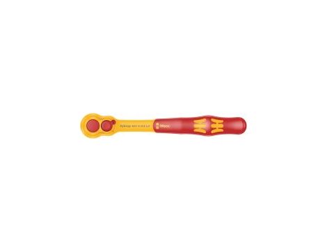 Wera - 8007 B Grzechotka VDE, izolowana, z przełącznikiem zmiany kierunku pracy, z czopem lub gniazdem wejściowym 3/8' - 05004966001