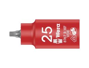 Wera - 8767 B VDE HF TORX® Klucz nasadowy wymienna Zyklop 3/8' TORX®, izolowana, z funkcją przytrzymywania - 05004921001