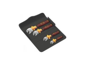 Wera - Zestaw samonastawnych kluczy płaskich izolowanych 6004 Joker VDE 4 Set 1, 4 części - 05020170001