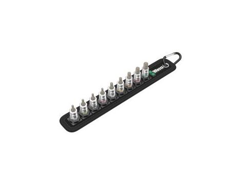 Wera - Belt A Imperial 1 Zestaw bitów nasadowych Zyklop 1/4' do śrub z gniazdem sześciokątnym z funkcją przytrzymywania, 9 części - 05003884001