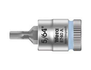 Wera - 8740 A Klucz nasadowy Zyklop 1/4' do śrub z gniazdem sześciokątnym - 05003380001