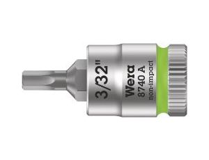 Wera - 8740 A Klucz nasadowy Zyklop 1/4' do śrub z gniazdem sześciokątnym - 05003381001