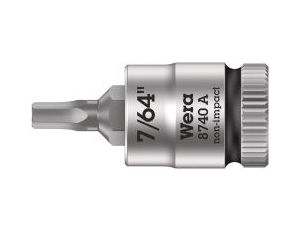 Wera - 8740 A Klucz nasadowy Zyklop 1/4' do śrub z gniazdem sześciokątnym - 05003382001