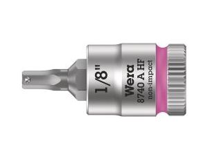 Wera - 8740 A HF Klucz nasadowy Zyklop 1/4' do śrub z gniazdem sześciokątnym HF z funkcją przytrzymywania - 05003383001