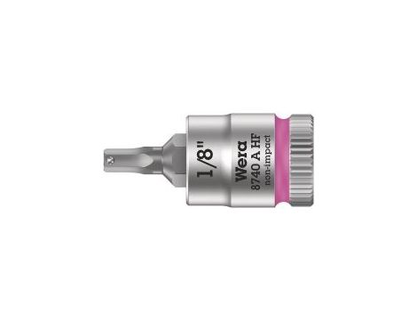 Wera - 8740 A HF Klucz nasadowy Zyklop 1/4' do śrub z gniazdem sześciokątnym HF z funkcją przytrzymywania - 05003383001