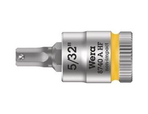 Wera - 8740 A HF Klucz nasadowy Zyklop 1/4' do śrub z gniazdem sześciokątnym HF z funkcją przytrzymywania - 05003385001