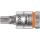 Wera - 8740 A HF Klucz nasadowy Zyklop 1/4' do śrub z gniazdem sześciokątnym HF z funkcją przytrzymywania - 05003386001