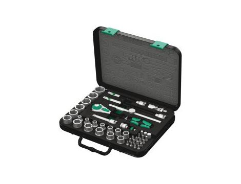 Wera - 8100 SB 2 Grzechotka Zyklop Speed 3/8' w zestawie metrycznym, 43 części - 05003594001