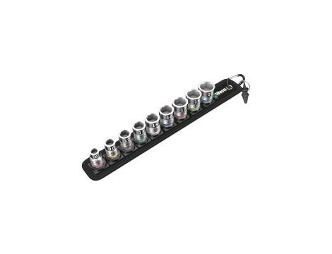 Wera - Belt B 1 Zestaw kluczy nasadowych Zyklop 3/8' z funkcją przytrzymywania, 10 części - 05003970001