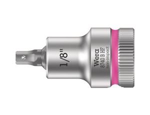 Wera - 8740 B HF Klucz nasadowy Zyklop 3/8' do śrub z gniazdem sześciokątnym HF z funkcją przytrzymywania - 05003080001