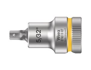 Wera - 8740 B HF Klucz nasadowy Zyklop 3/8' do śrub z gniazdem sześciokątnym HF z funkcją przytrzymywania - 05003083001