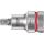 Wera - 8740 B HF Klucz nasadowy Zyklop 3/8' do śrub z gniazdem sześciokątnym HF z funkcją przytrzymywania - 05003087001