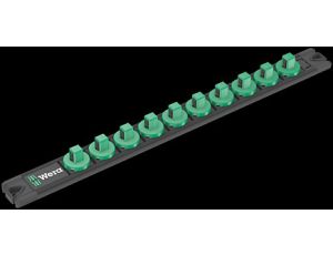 Wera - Listwa magnetyczna 9601 na klucze nasadowe 3/8', bez wyposażenia - 05136421001