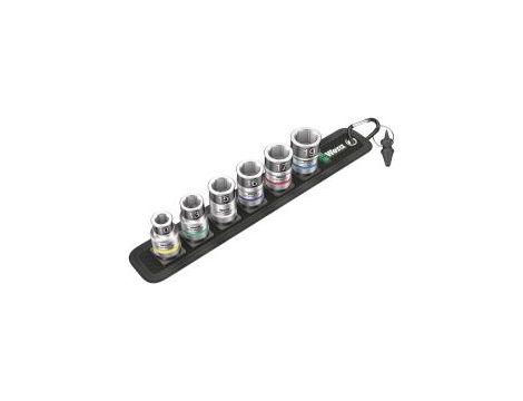 Wera - Belt C 1 Zestaw kluczy nasadowych Zyklop 1/2' z funkcją przytrzymywania, 7 części - 05003995001