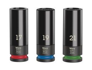 Wera - Wheel Impaktor C Set 1 Zestaw kluczy nasadowych 1/2', 3 części - 05004595001