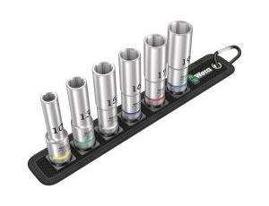 Wera - Belt C Deep 1 Zestaw kluczy nasadowych 1/2', 6 części - 05004565001