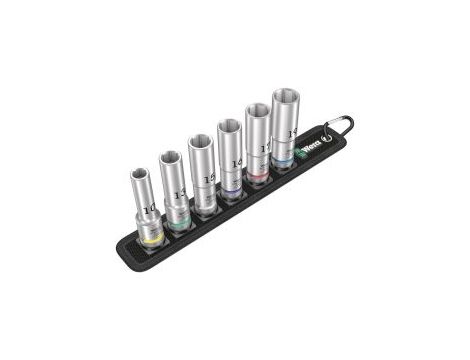Wera - Belt C Deep 1 Zestaw kluczy nasadowych 1/2', 6 części - 05004565001