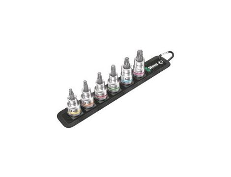 Wera - Belt C 3 TORX® HF Zestaw bitów nasadowych Zyklop 1/2' TORX® HF z funkcją przytrzymywania, 6 części - 05003997001