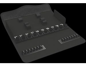 Wera - 9421 Etui tekstylnym 8100 SC Zyklop Metal Switch, bez wyposażenia - 05136470001